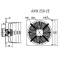 Осевой вытяжной вентилятор на монтажной пластине Shuft AXW 250-B-4E