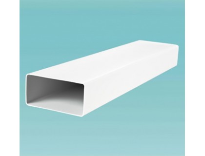Пластиковый короб для вентиляции 55х110 длиной 1000 мм